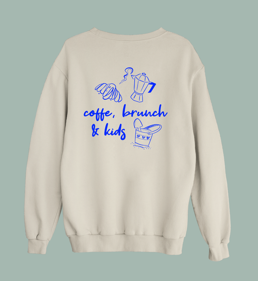 Coffe Brunch & Kids - Bio Sweatshirt