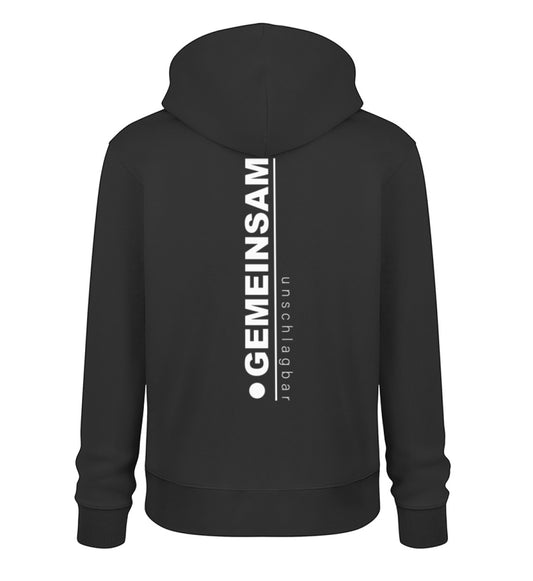 Gemeinsam unschlagbar - Bio Unisex Hoodie