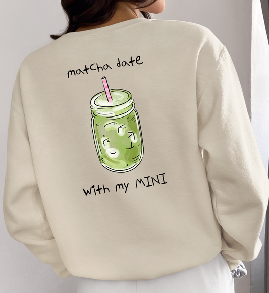 Matcha Date - Bio Sweatshirt