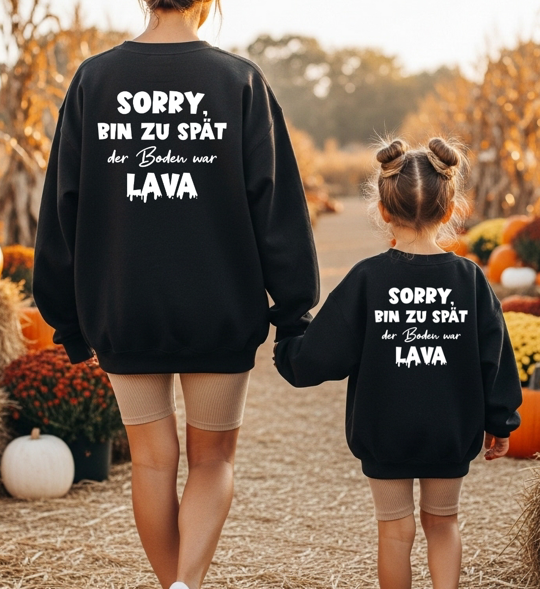 Boden ist Lava - Bio Kinder Sweatshirt