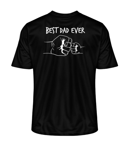 Best Dad ever Backprint  - Herren Premium Organic Shirt 2.0 ST/ST