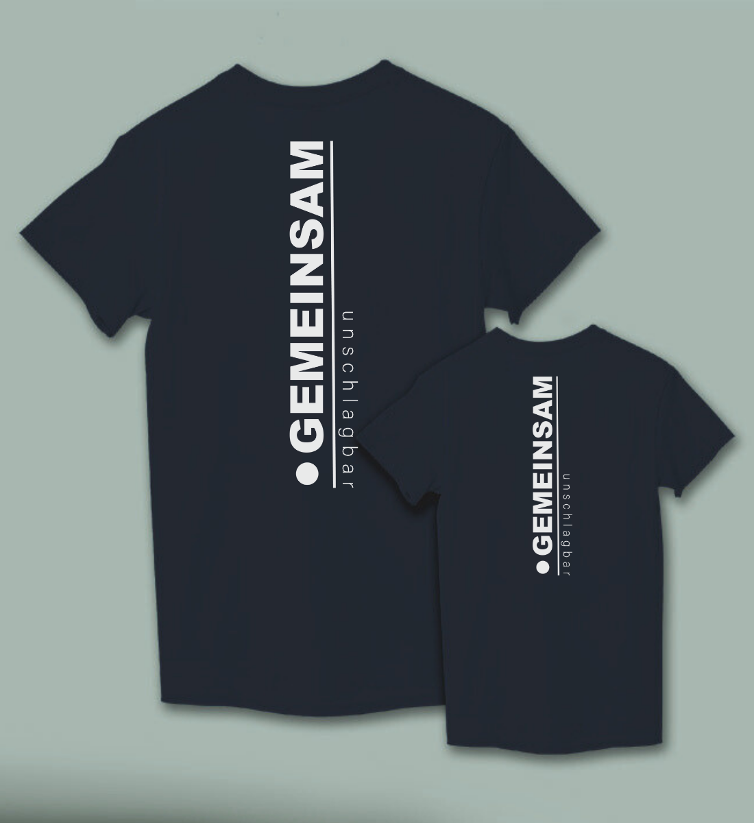 Gemeinsam unschlagbar  - Bio Unisex T-Shirt