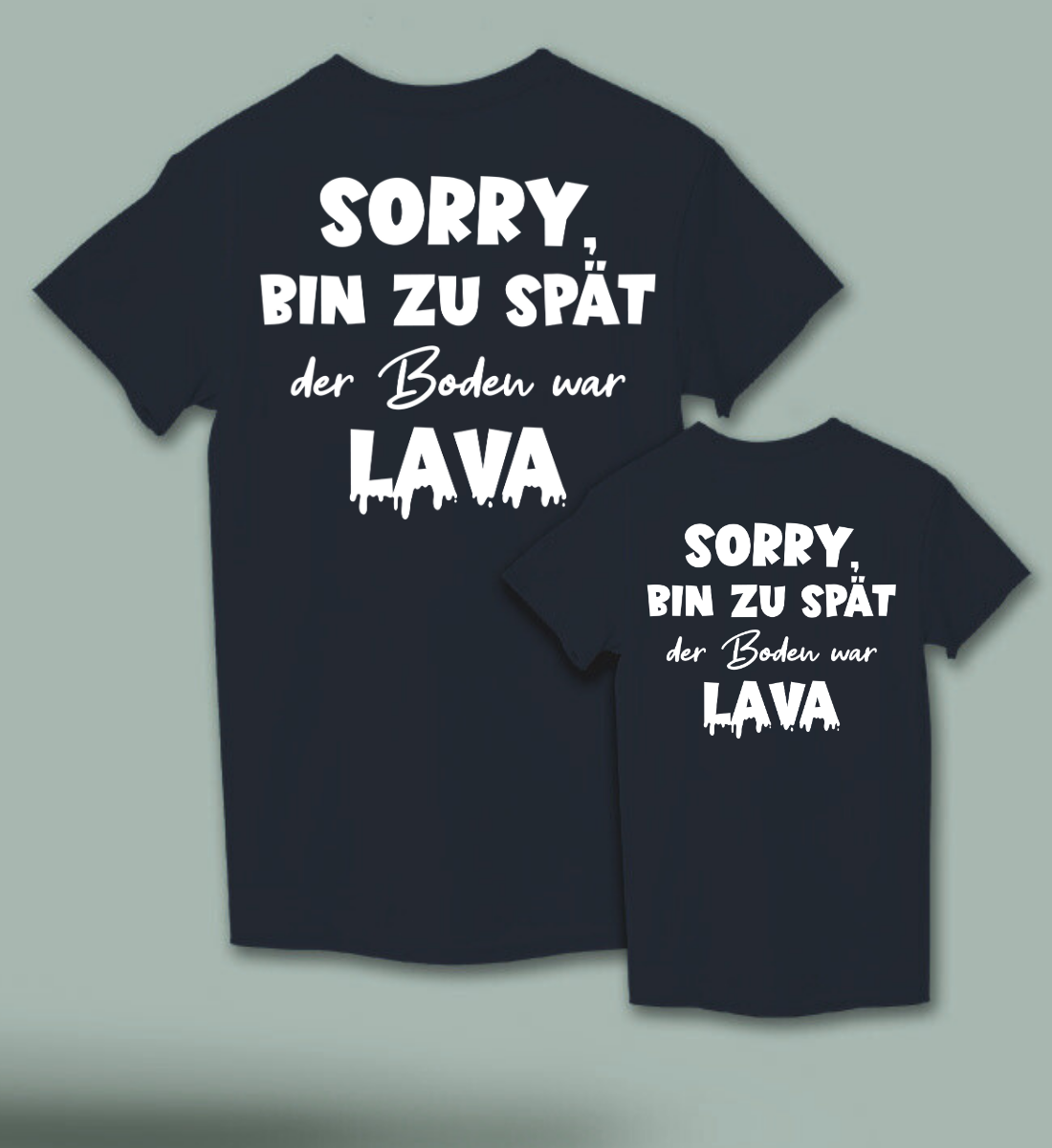 Boden ist Lava - Bio Kinder T-Shirt