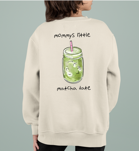Matcha Date  - Bio Kinder Sweatshirt