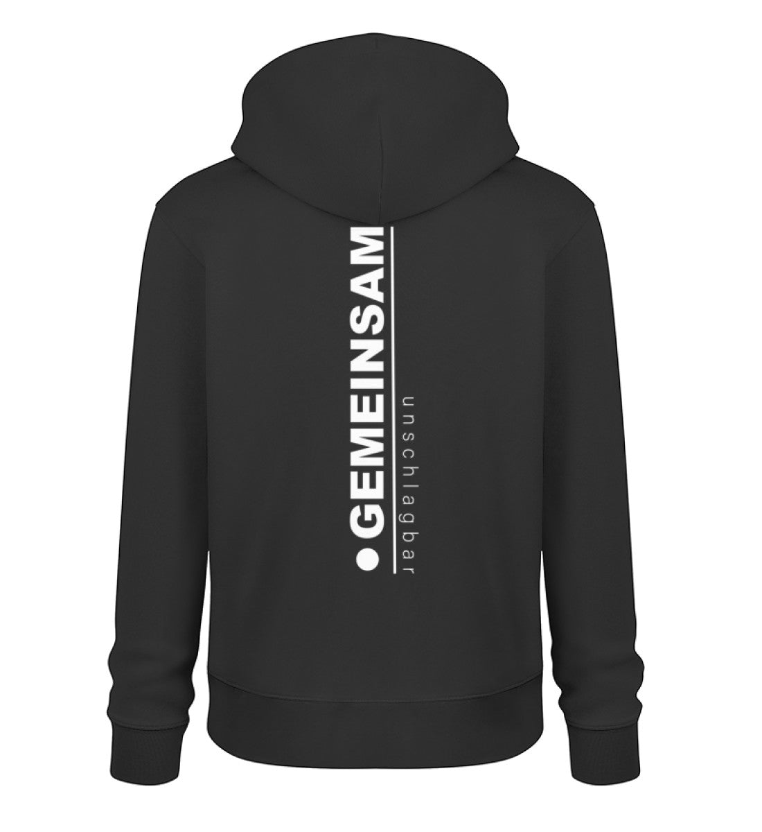 Gemeinsam unschlagbar - Bio Unisex Hoodie