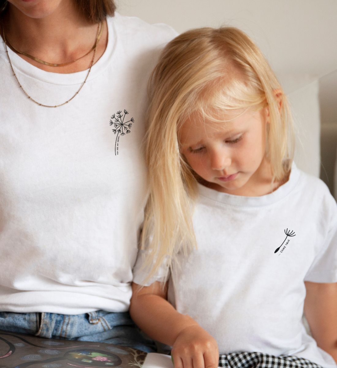 Pusteblume Mama  - Bio T-Shirt