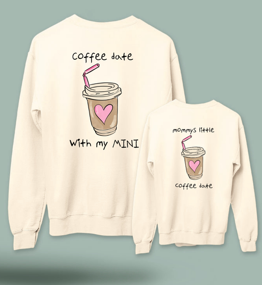 Coffee Date  - Bio Sweatshirt