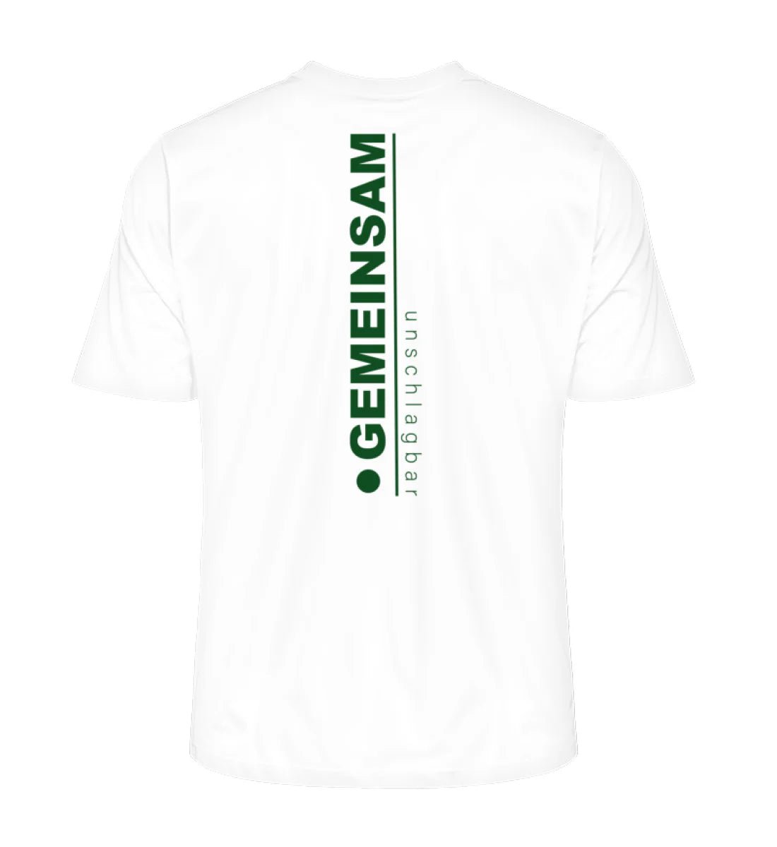 Gemeinsam unschlagbar  - Bio Unisex T-Shirt