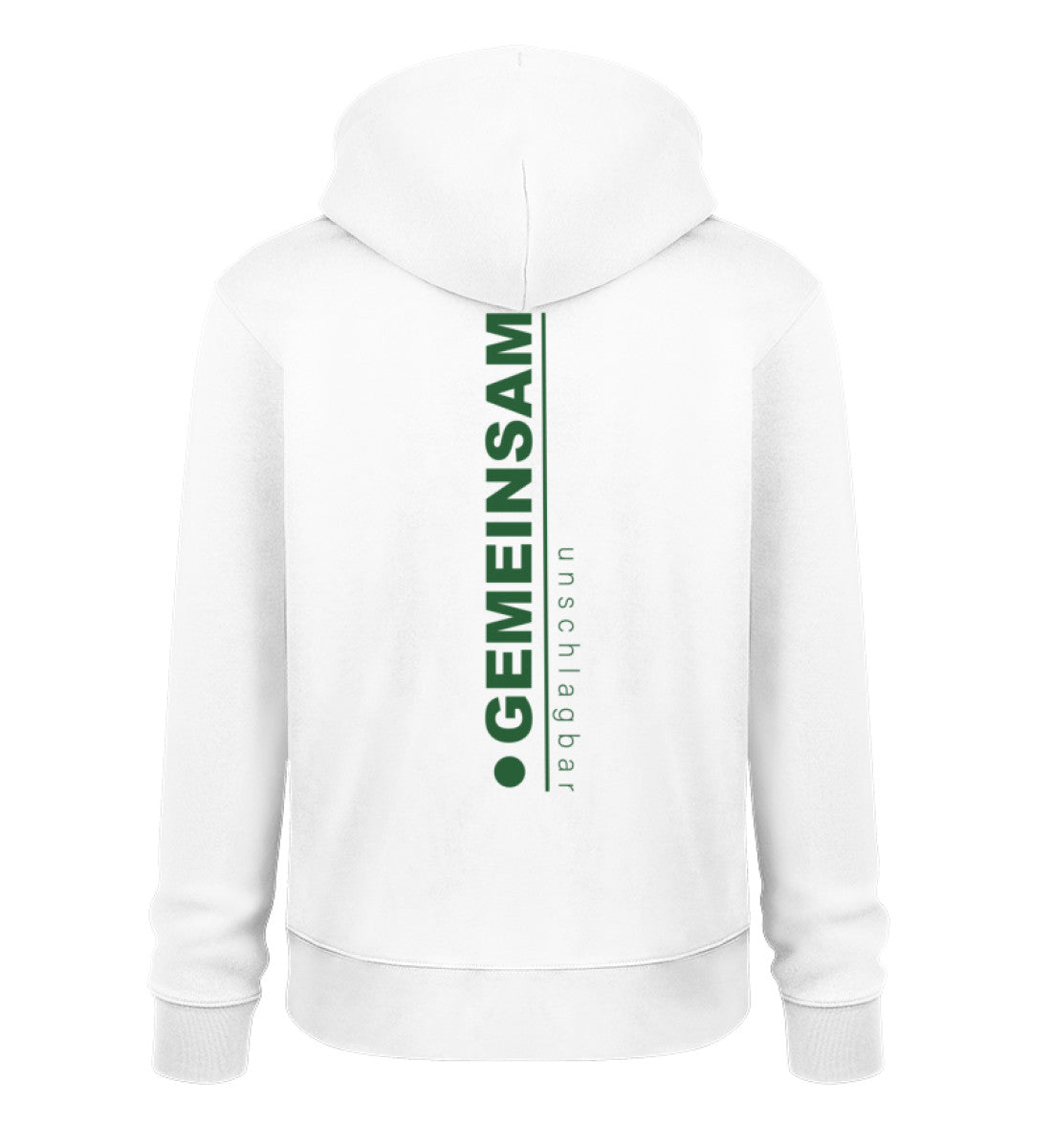 Gemeinsam unschlagbar - Bio Unisex Hoodie