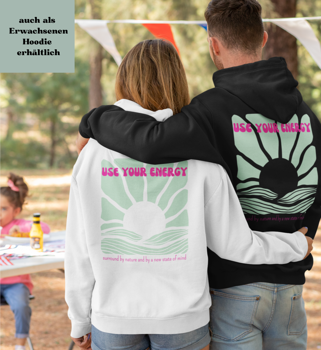 Use your energy - Bio Kinder Hoodie