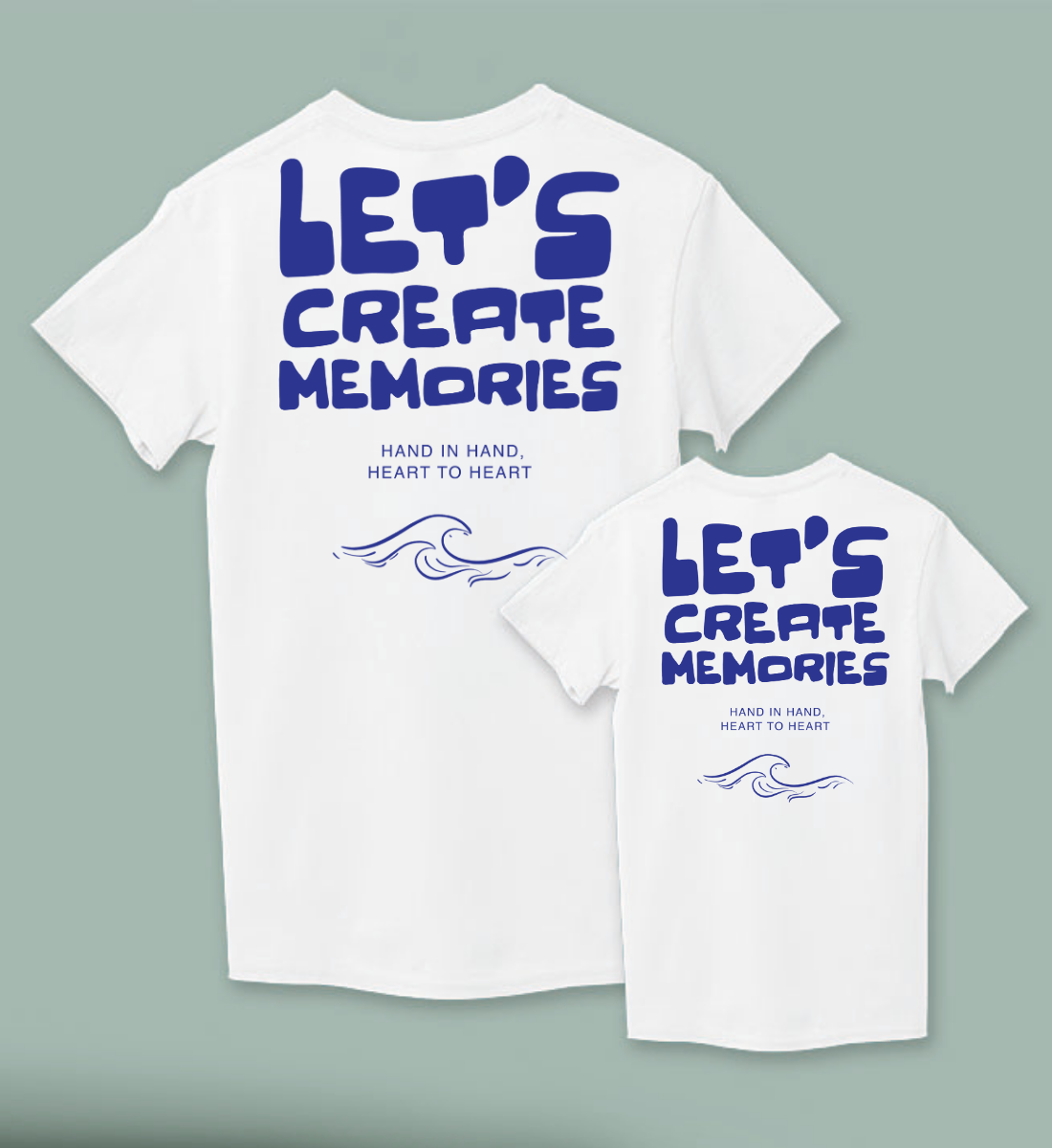 Let‘s create memories  - Unisex Bio T-Shirt