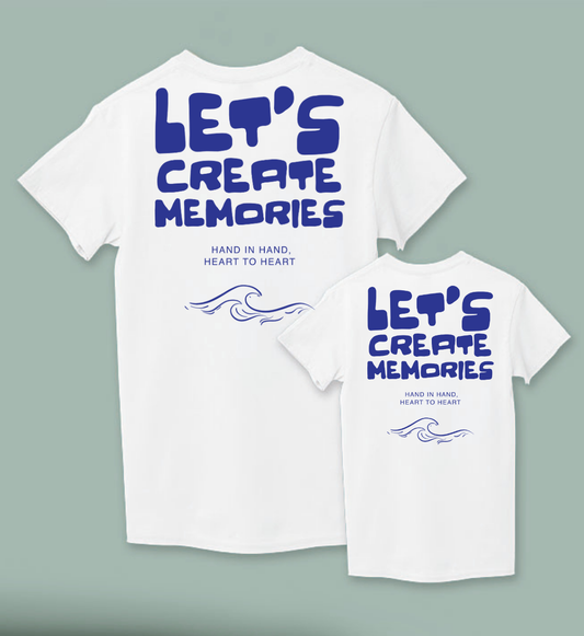 Let‘s create memories  - Unisex Bio T-Shirt