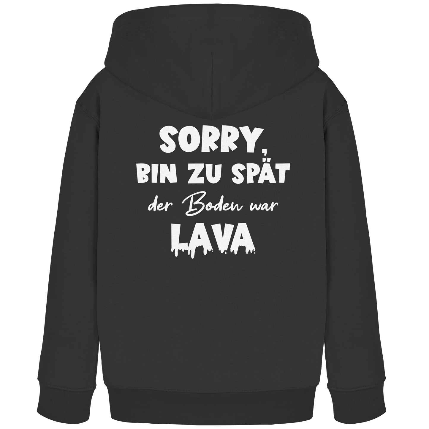 Der Boden ist Lava - Kids Organic Hoodie