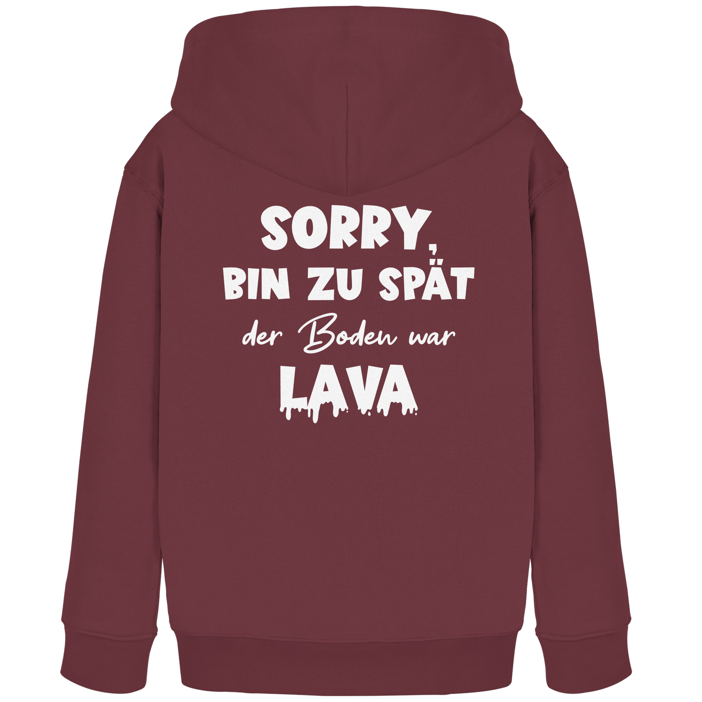 Der Boden ist Lava - Kids Organic Hoodie
