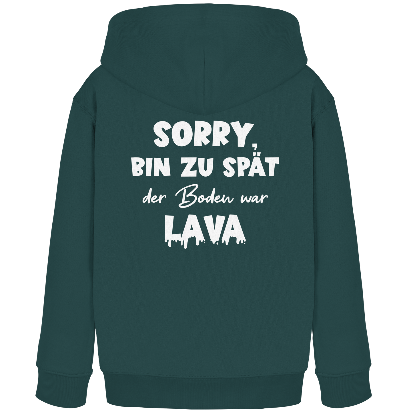 Der Boden ist Lava - Kids Organic Hoodie