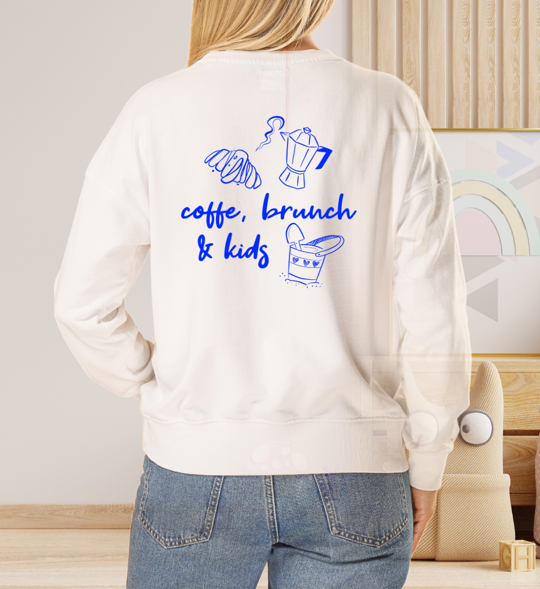 Coffe Brunch & Kids - Bio Sweatshirt