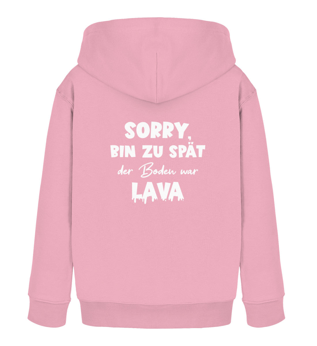 Boden ist Lava - Bio Kinder Hoodie