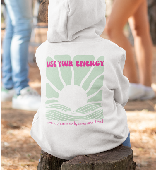 Use your energy - Bio Kinder Hoodie