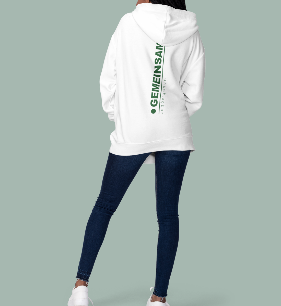 Gemeinsam unschlagbar - Bio Unisex Hoodie