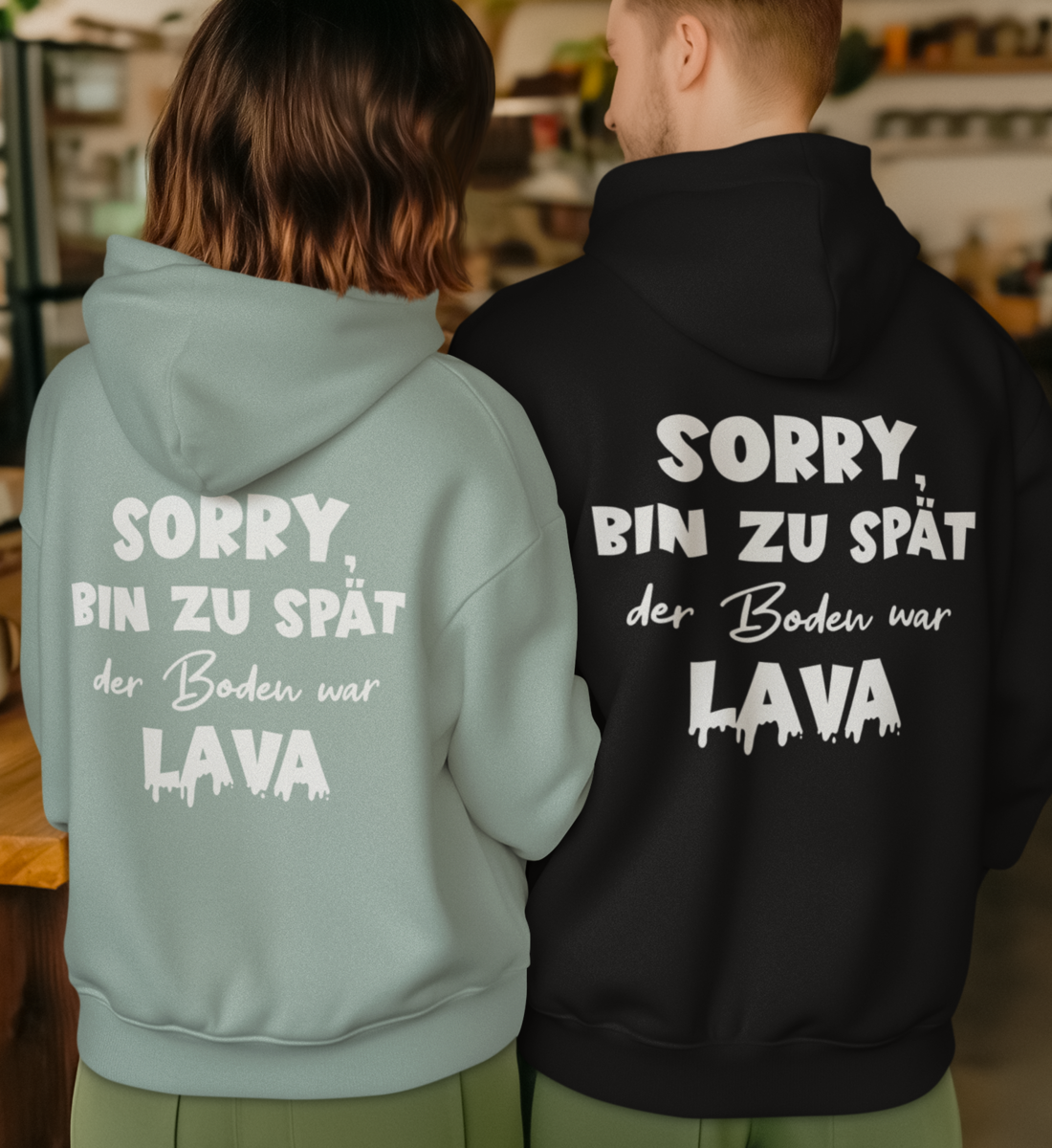 Boden ist Lava  - Bio Hoodie