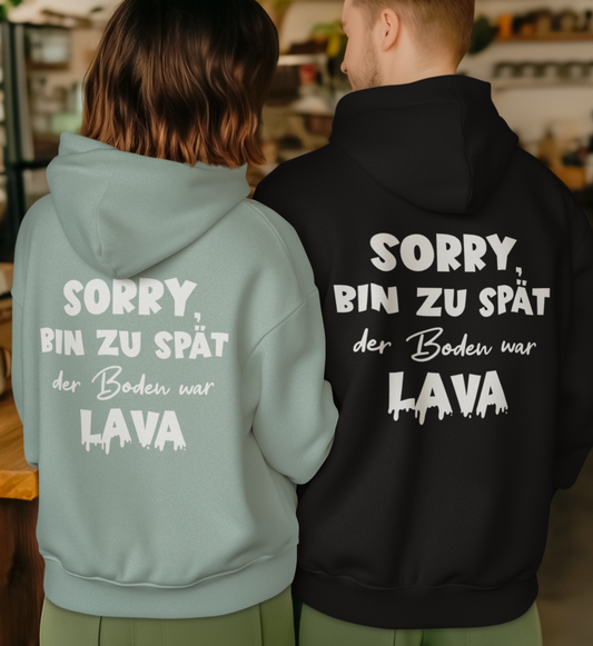 Boden ist Lava  - Bio Hoodie