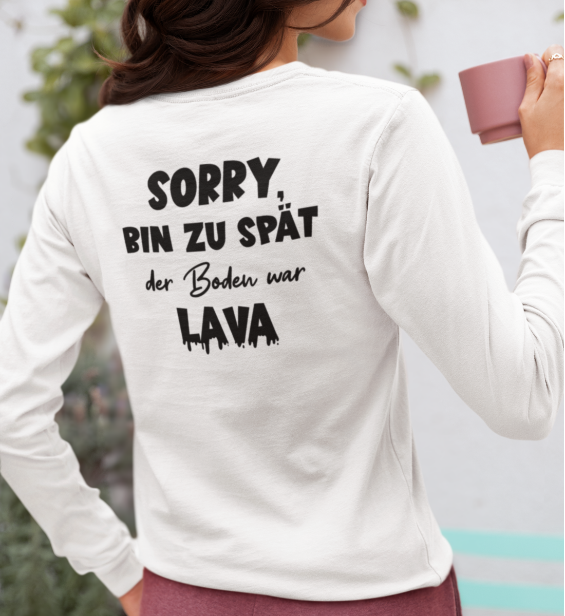 Boden ist Lava - Bio Sweatshirt