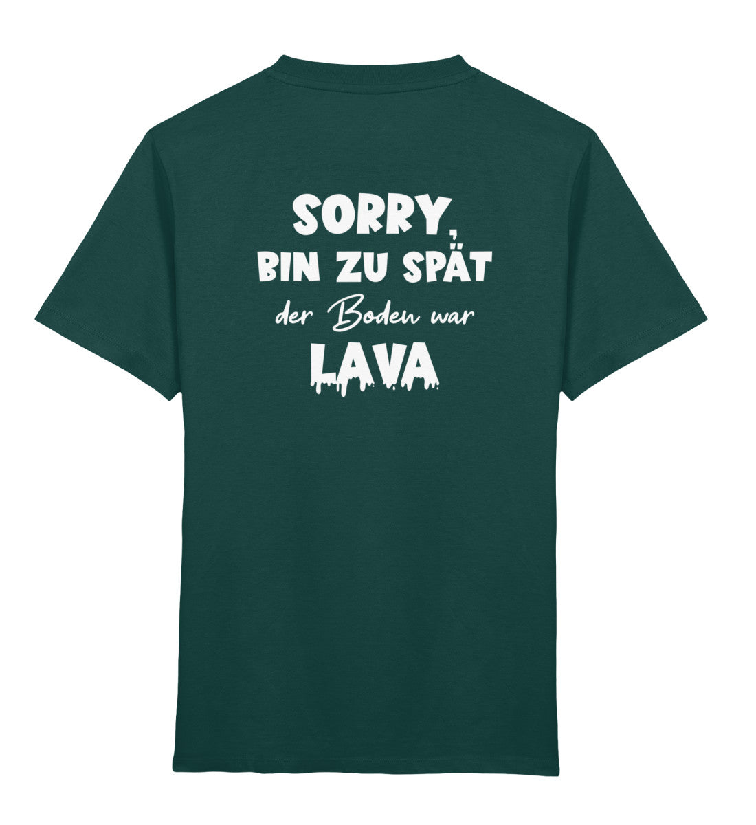 Boden ist Lava - Bio Kinder T-Shirt