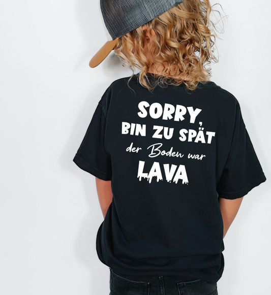 Boden ist Lava - Bio Kinder T-Shirt
