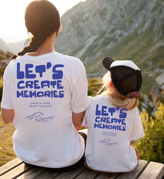 Let‘s create memories - Bio Kinder T-Shirt
