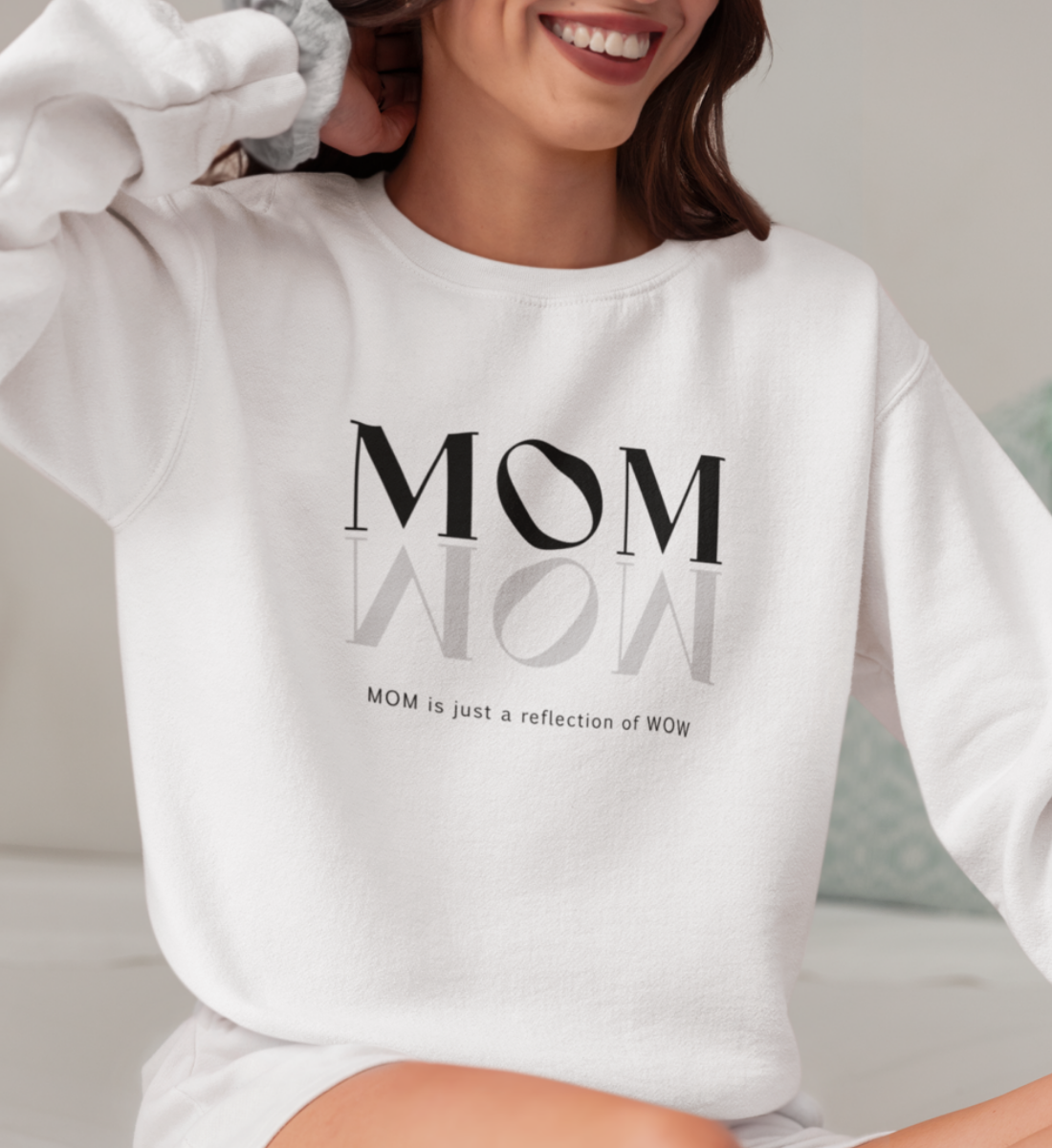 Mom = Wow  - Bio Sweatshirt